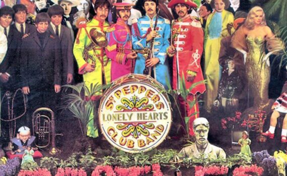 The Beatles "Sgt Pepper's" cover