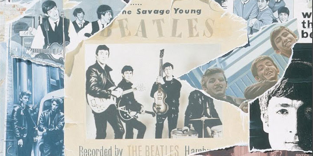 The Beatles "Antologi I" cover