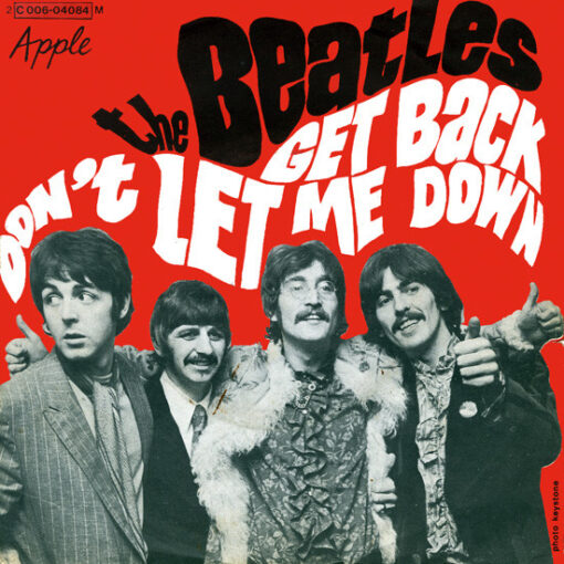 “Get Back” / “Don’t Let Me Down” single cover