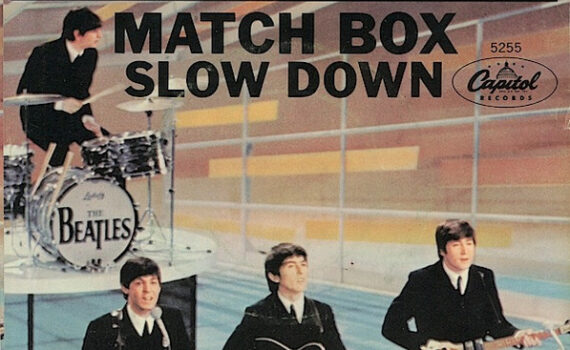 The Beatles “Match Box” / “Slow Down” single cover